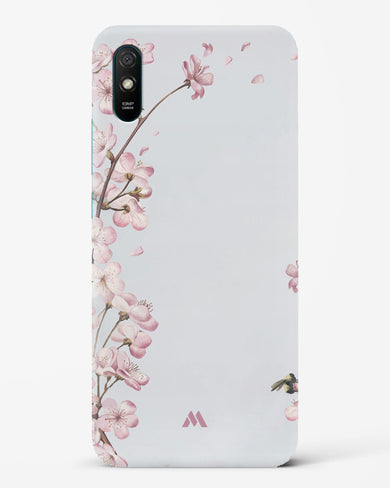 Pastel Flowers on Marble Hard Case Phone Cover-(Xiaomi)