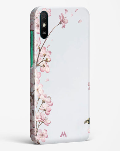 Pastel Flowers on Marble Hard Case Phone Cover-(Xiaomi)