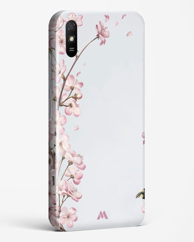 Pastel Flowers on Marble Hard Case Phone Cover-(Xiaomi)