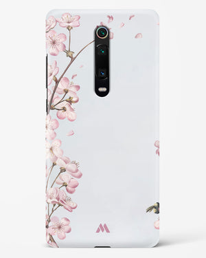 Pastel Flowers on Marble Hard Case Phone Cover-(Xiaomi)