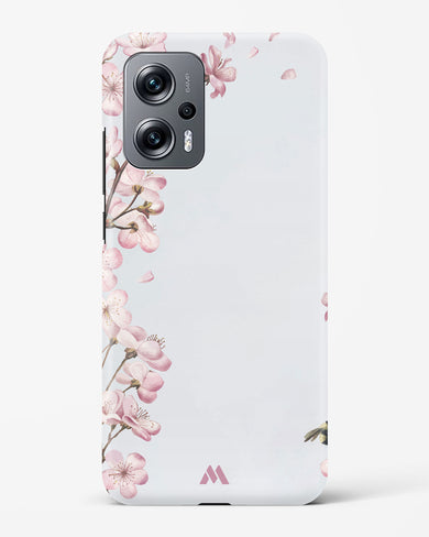 Pastel Flowers on Marble Hard Case Phone Cover-(Xiaomi)