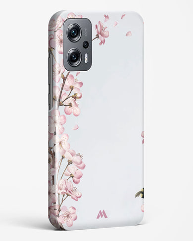 Pastel Flowers on Marble Hard Case Phone Cover-(Xiaomi)