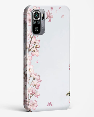 Pastel Flowers on Marble Hard Case Phone Cover-(Xiaomi)