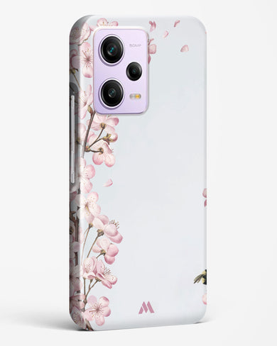 Pastel Flowers on Marble Hard Case Phone Cover-(Xiaomi)