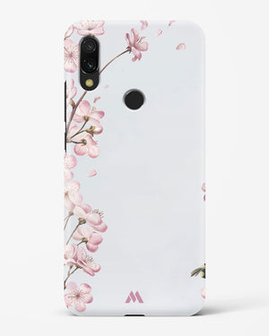 Pastel Flowers on Marble Hard Case Phone Cover-(Xiaomi)