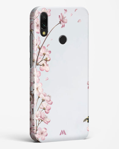 Pastel Flowers on Marble Hard Case Phone Cover-(Xiaomi)