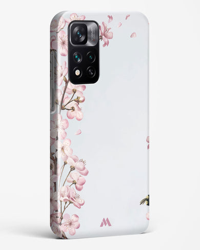 Pastel Flowers on Marble Hard Case Phone Cover-(Xiaomi)