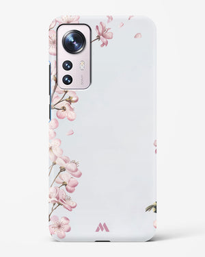 Pastel Flowers on Marble Hard Case Phone Cover-(Xiaomi)