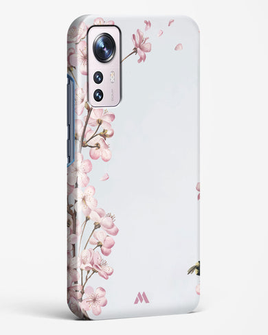 Pastel Flowers on Marble Hard Case Phone Cover-(Xiaomi)