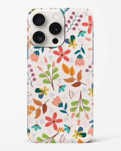 Canvas Art in Bloom Hard Case Phone Cover (Apple)