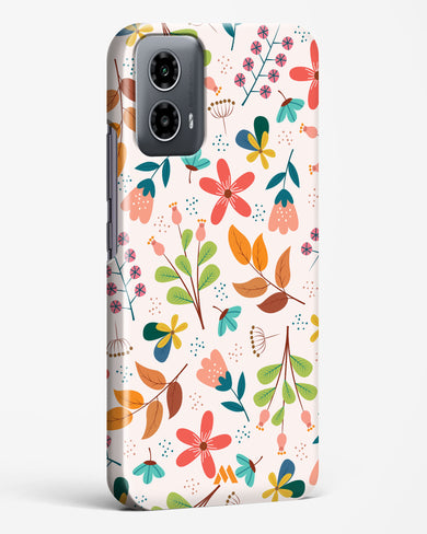 Canvas Art in Bloom Hard Case Phone Cover (Motorola)
