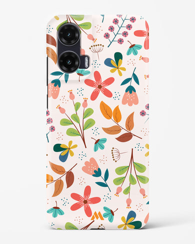 Canvas Art in Bloom Hard Case Phone Cover (Motorola)