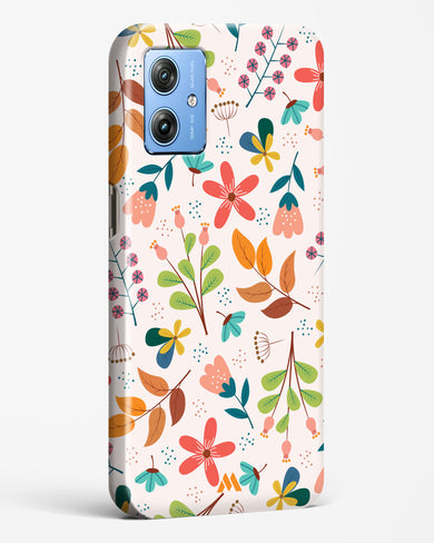 Canvas Art in Bloom Hard Case Phone Cover (Motorola)