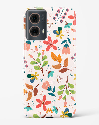 Canvas Art in Bloom Hard Case Phone Cover (Motorola)