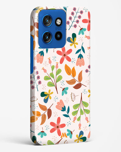 Canvas Art in Bloom Hard Case Phone Cover (Motorola)