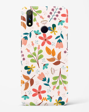 Canvas Art in Bloom Hard Case Phone Cover-(Realme)