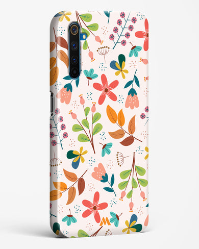 Canvas Art in Bloom Hard Case Phone Cover-(Realme)