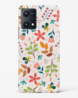 Canvas Art in Bloom Hard Case Phone Cover-(Realme)