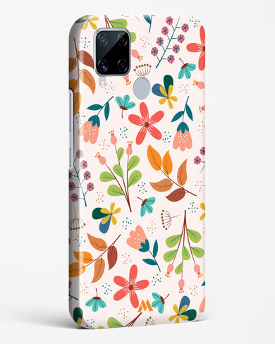 Canvas Art in Bloom Hard Case Phone Cover-(Realme)