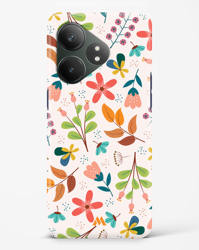 Canvas Art in Bloom Hard Case Phone Cover (Realme)