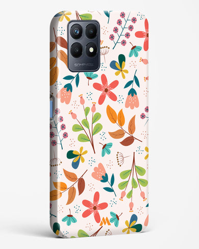 Canvas Art in Bloom Hard Case Phone Cover-(Realme)