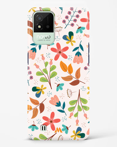 Canvas Art in Bloom Hard Case Phone Cover (Realme)
