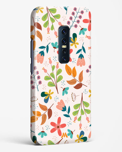 Canvas Art in Bloom Hard Case Phone Cover-(Vivo)