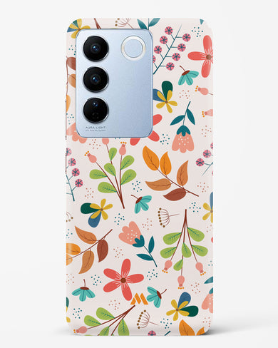 Canvas Art in Bloom Hard Case Phone Cover-(Vivo)