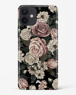 Floral Midnight Bouquet Hard Case iPhone 12 Mini