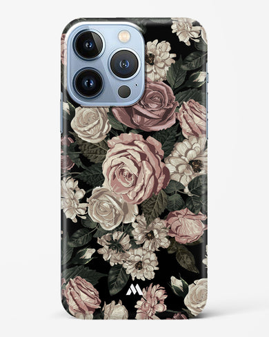 Floral Midnight Bouquet Hard Case Phone Cover-(Apple)