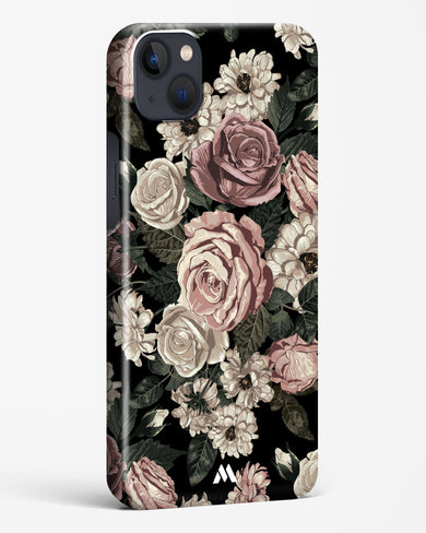 Floral Midnight Bouquet Hard Case Phone Cover-(Apple)