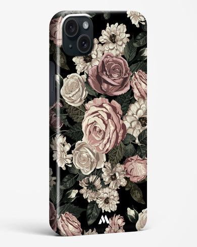 Floral Midnight Bouquet Hard Case Phone Cover-(Apple)