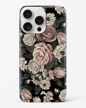 Floral Midnight Bouquet Hard Case iPhone 15 Pro Max