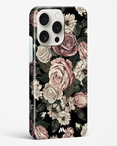 Floral Midnight Bouquet Hard Case Phone Cover-(Apple)