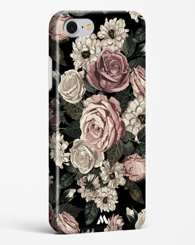 Floral Midnight Bouquet Hard Case Phone Cover-(Apple)