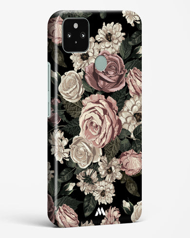 Floral Midnight Bouquet Hard Case Phone Cover-(Google)