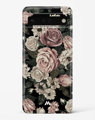 Floral Midnight Bouquet Hard Case Phone Cover-(Google)