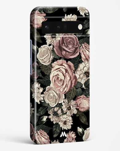 Floral Midnight Bouquet Hard Case Phone Cover-(Google)