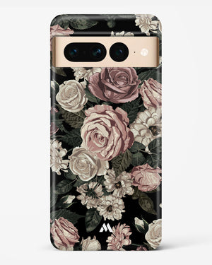 Floral Midnight Bouquet Hard Case Phone Cover-(Google)