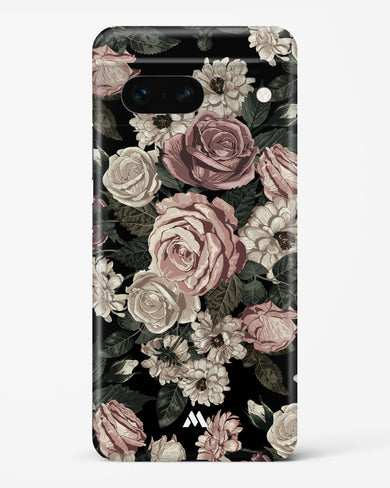 Floral Midnight Bouquet Hard Case Phone Cover-(Google)