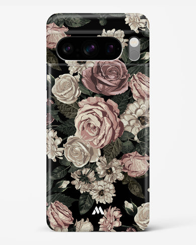 Floral Midnight Bouquet Hard Case Phone Cover-(Google)