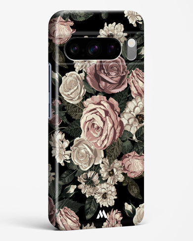 Floral Midnight Bouquet Hard Case Phone Cover-(Google)