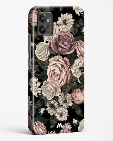 Floral Midnight Bouquet Hard Case Phone Cover (Motorola)