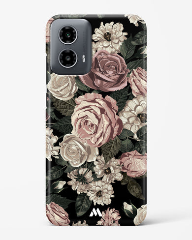 Floral Midnight Bouquet Hard Case Phone Cover (Motorola)