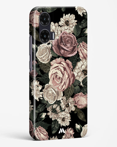Floral Midnight Bouquet Hard Case Phone Cover (Motorola)