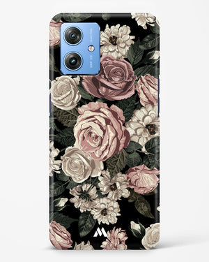 Floral Midnight Bouquet Hard Case Phone Cover (Motorola)