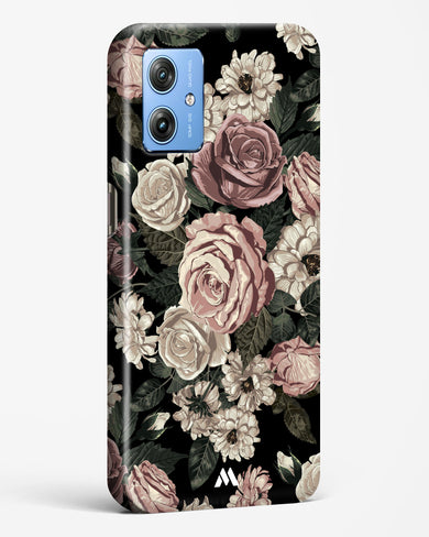 Floral Midnight Bouquet Hard Case Phone Cover (Motorola)