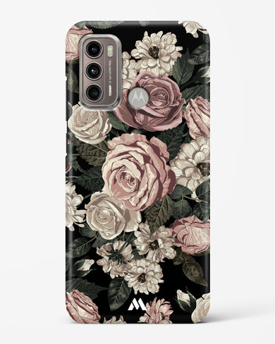Floral Midnight Bouquet Hard Case Phone Cover (Motorola)