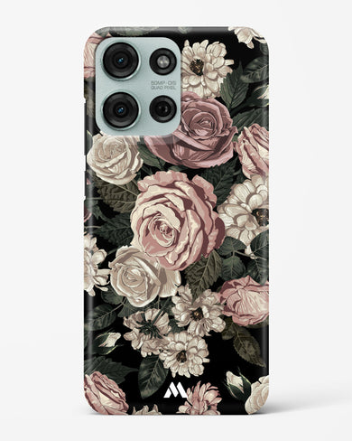 Floral Midnight Bouquet Hard Case Phone Cover (Motorola)