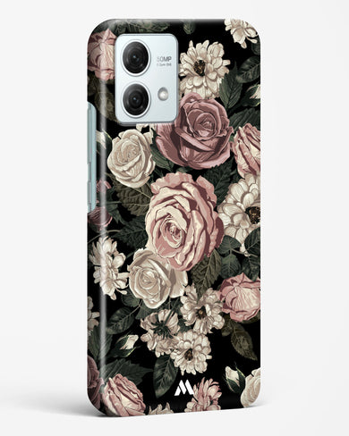 Floral Midnight Bouquet Hard Case Phone Cover (Motorola)